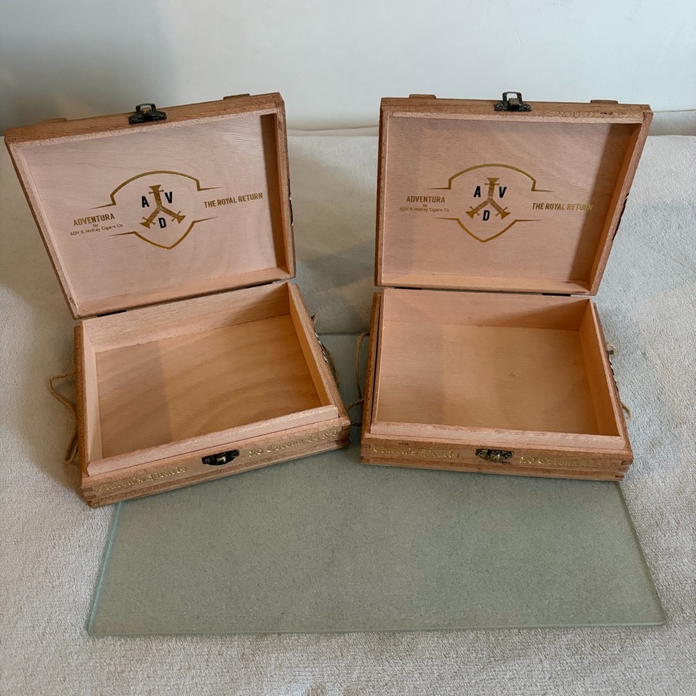 ADV 2 empty cigar boxes - Picture 4 of 7